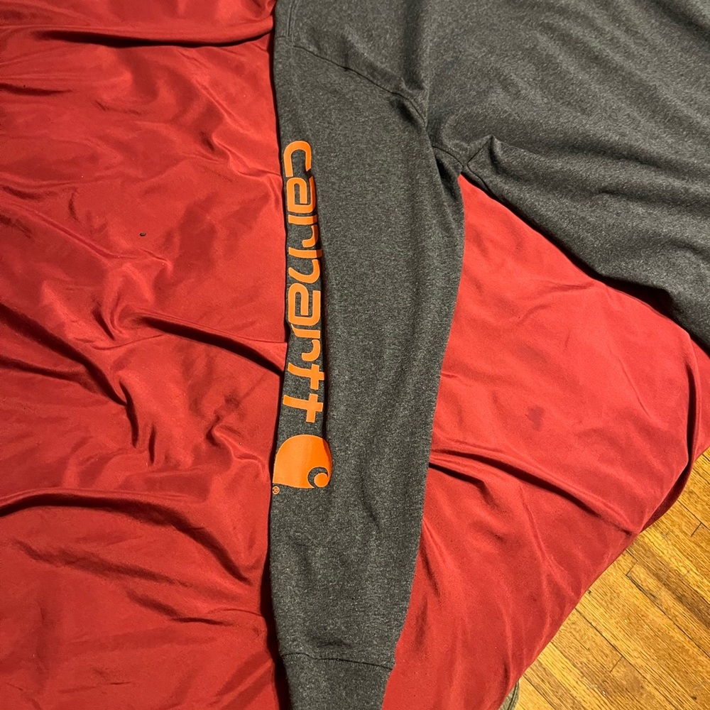 Carhartt Charcoal Gray Loose Fit Shirt